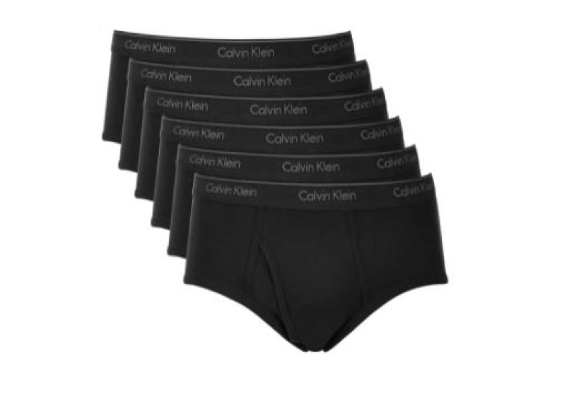 Calvin Klein Men's Cotton Briefs, 6 Pack